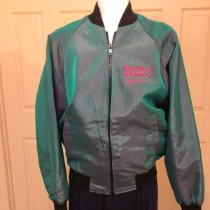 Sam's Town Green Bomber Jacket